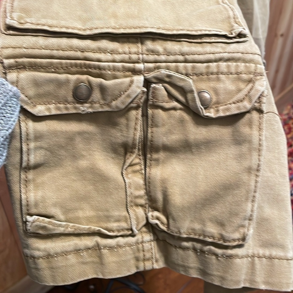 🩳🩳🩳3 for $12🩳🩳🩳Mens Khaki Cargo Shorts-31 - Picture 4 of 7